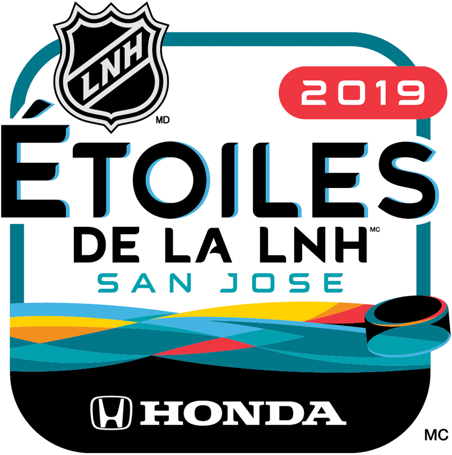 NHL All-Star Game 2019 Alt. Language Logo iron on transfers for clothing